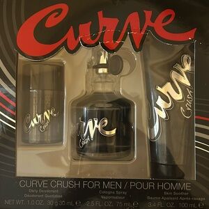 CURVE MEN SPRAY DEODORANT AND BODY WASH